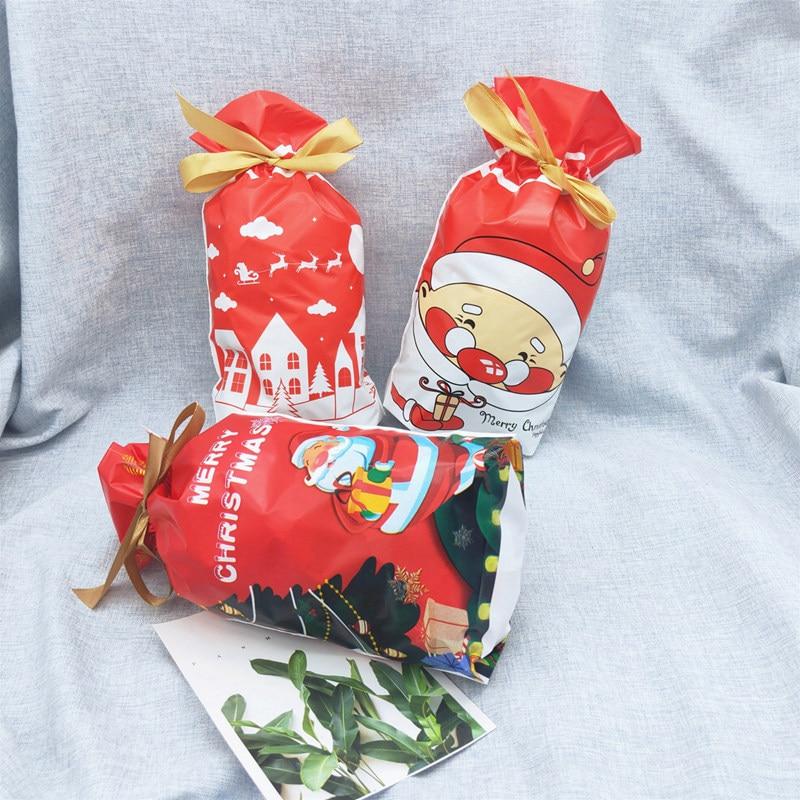 Christmas Drawstring Gift Bags