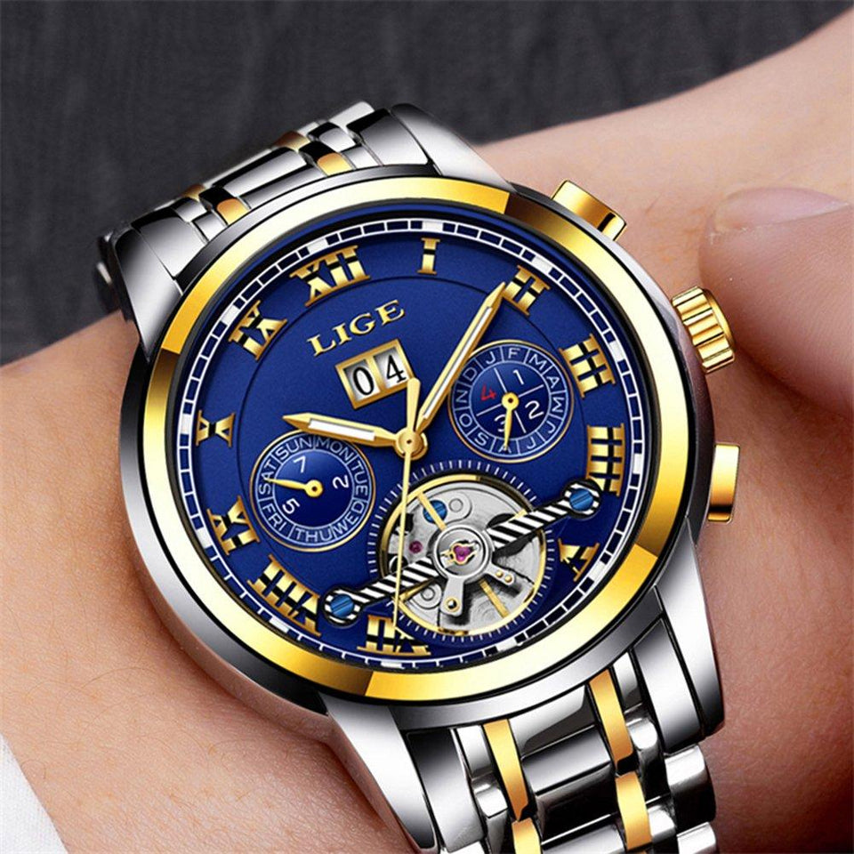 Luxury Waterproof Mechanical Watch